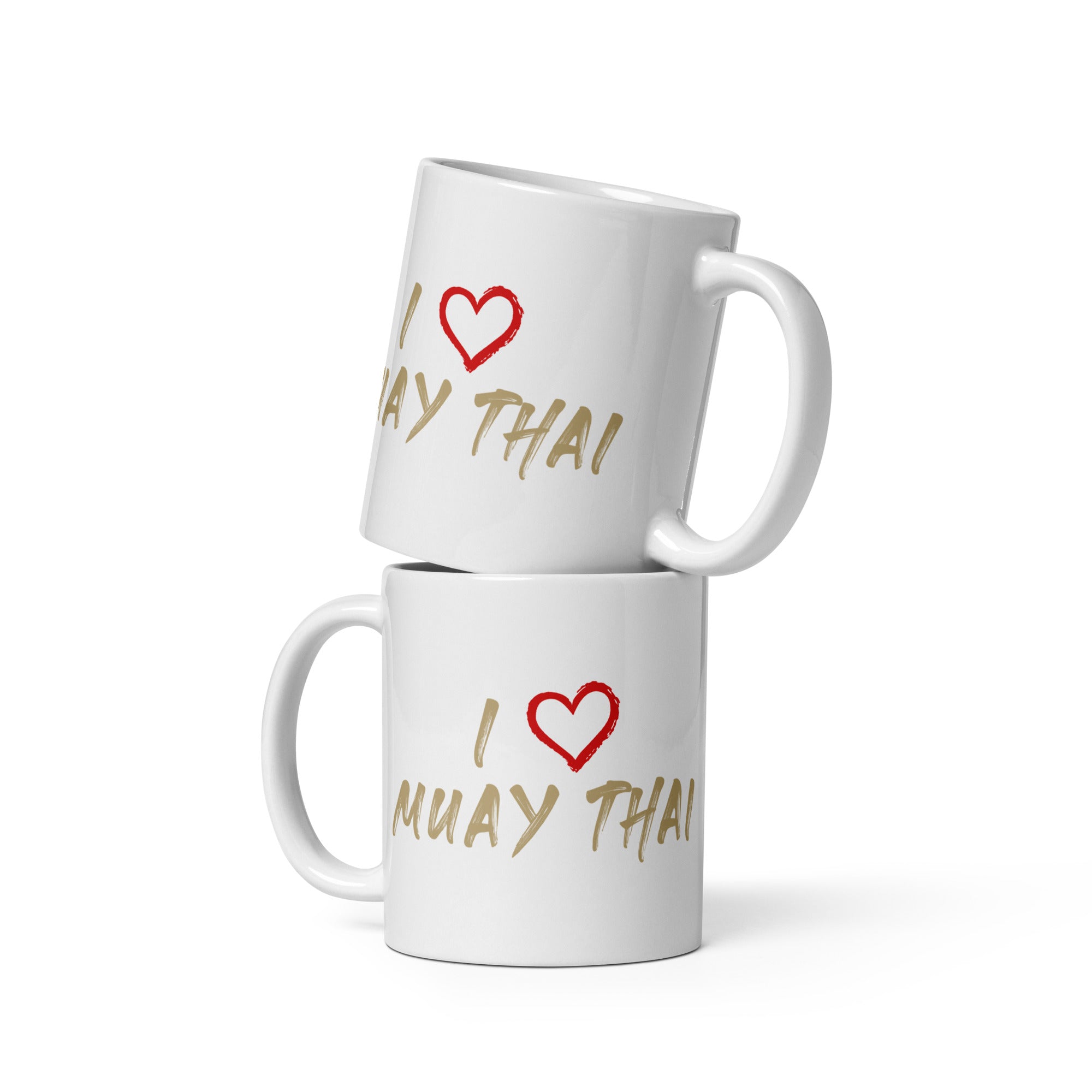 Muay Thai White Mug 1