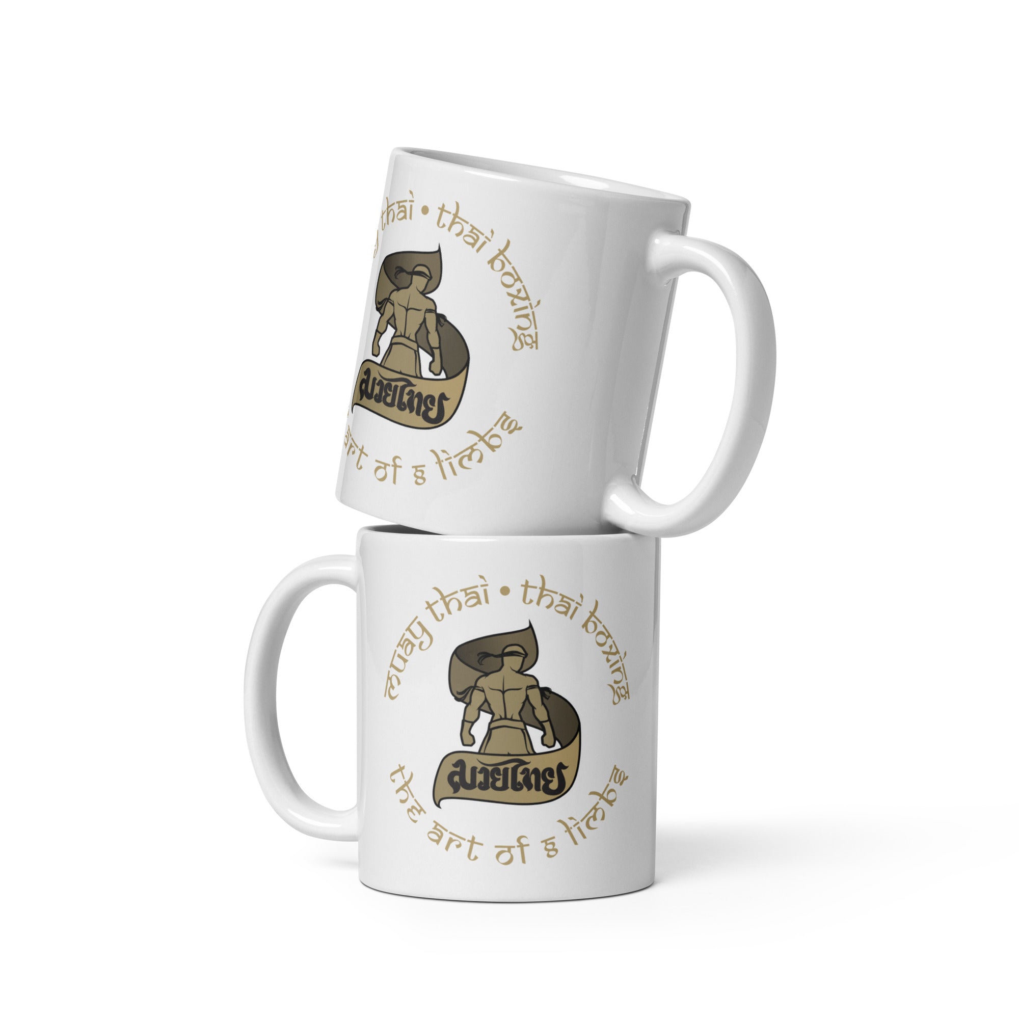 Muay Thai White Mug 2