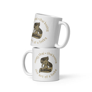 Muay Thai White Mug 2