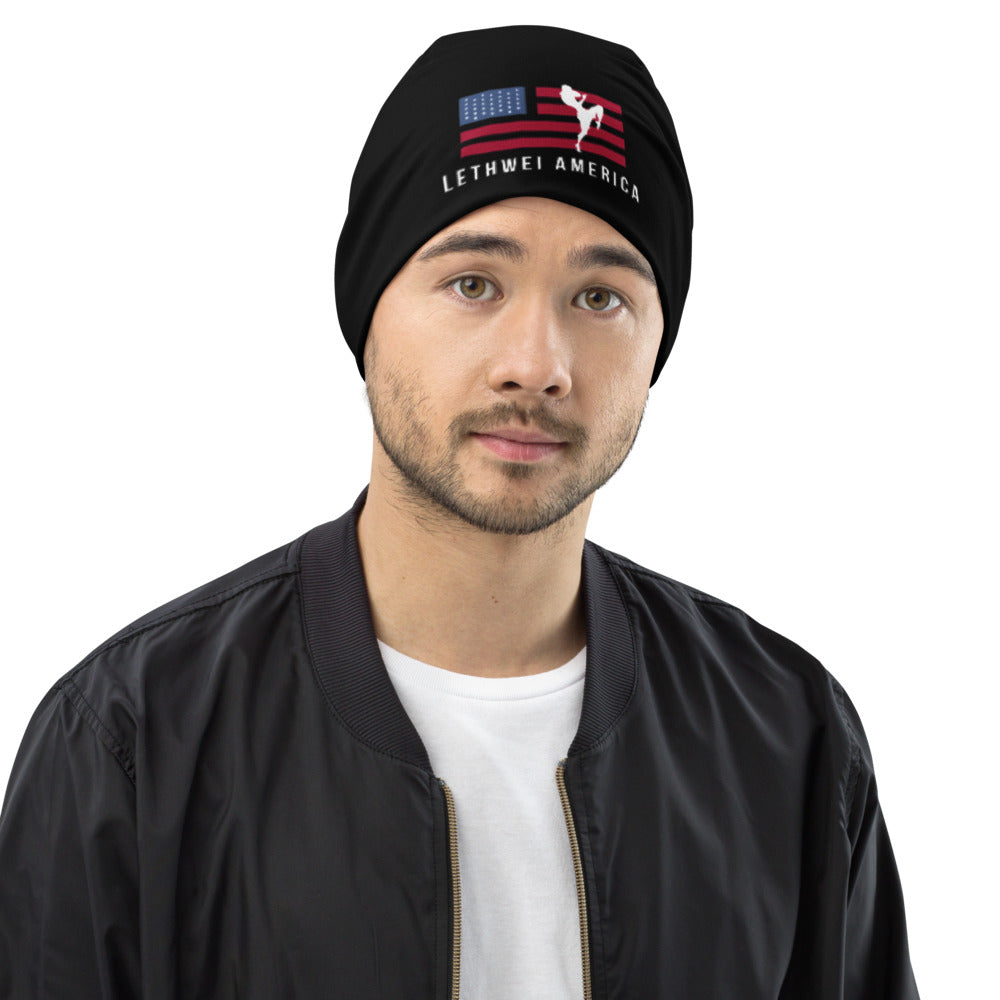 Lethwei America Beanie 02