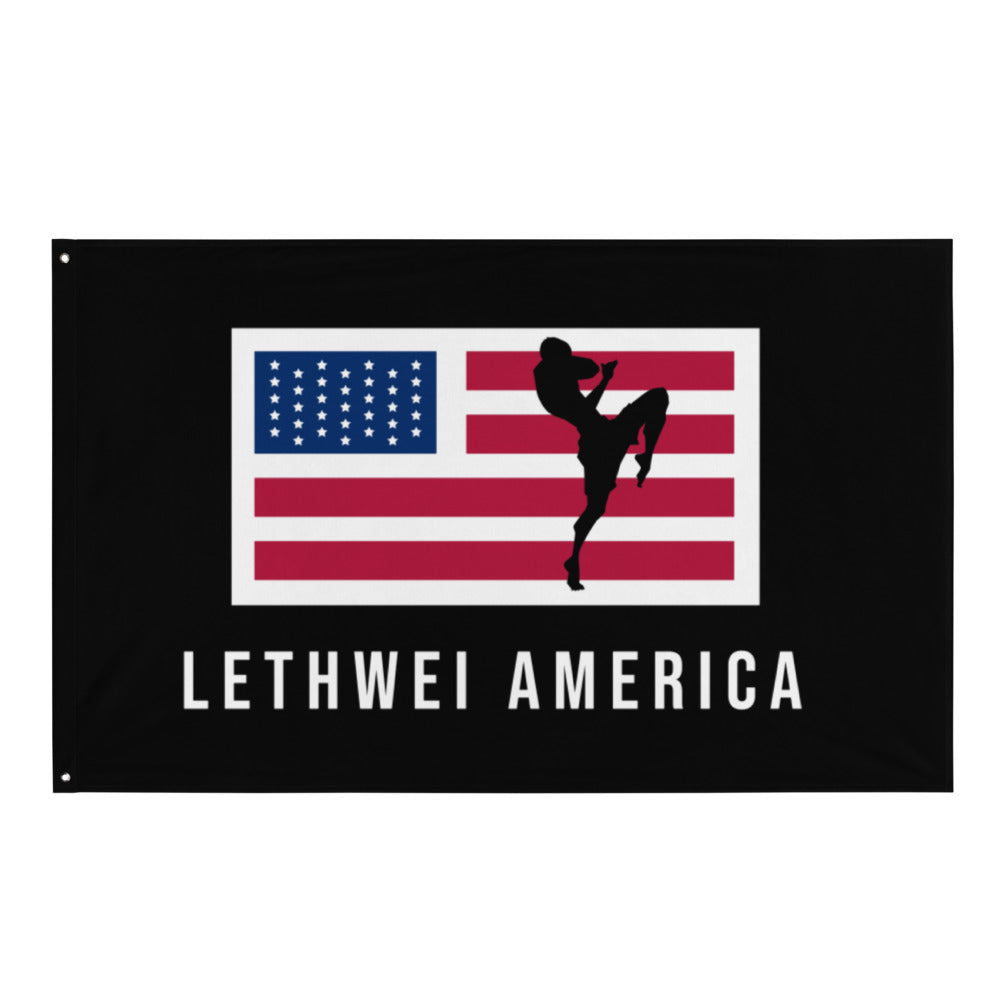 Lethwei America Flag 01