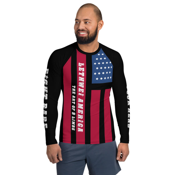 Lethwei America Men's Rash Guard 2