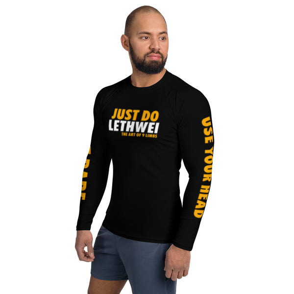 JUST DO LETHWEI Men's Rash Guard 1