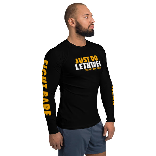 JUST DO LETHWEI Men's Rash Guard 1