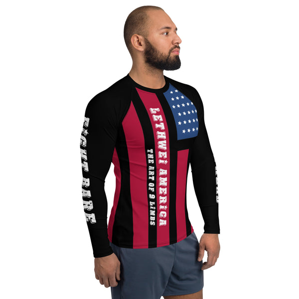 Lethwei America Men's Rash Guard 2