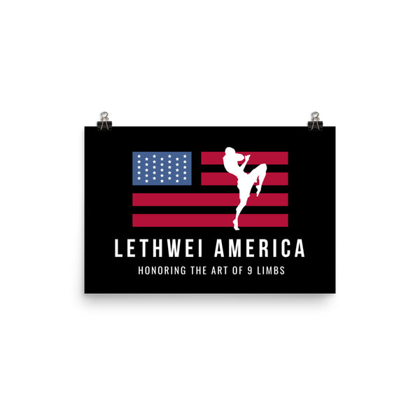 Lethwei America Wall Print/Poster 01