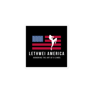 Lethwei America Sticker 01