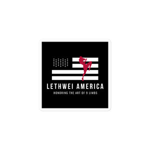 Lethwei America Sticker 02