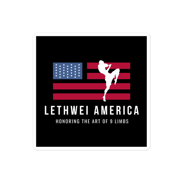 Lethwei America Sticker 01