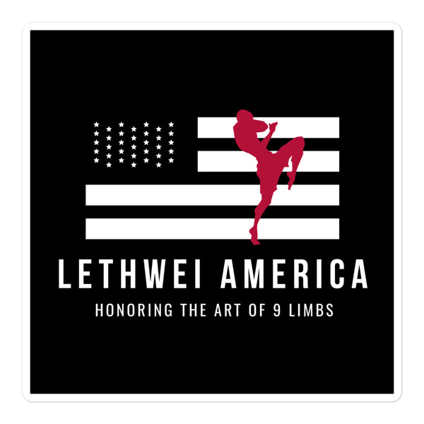 Lethwei America Sticker 02