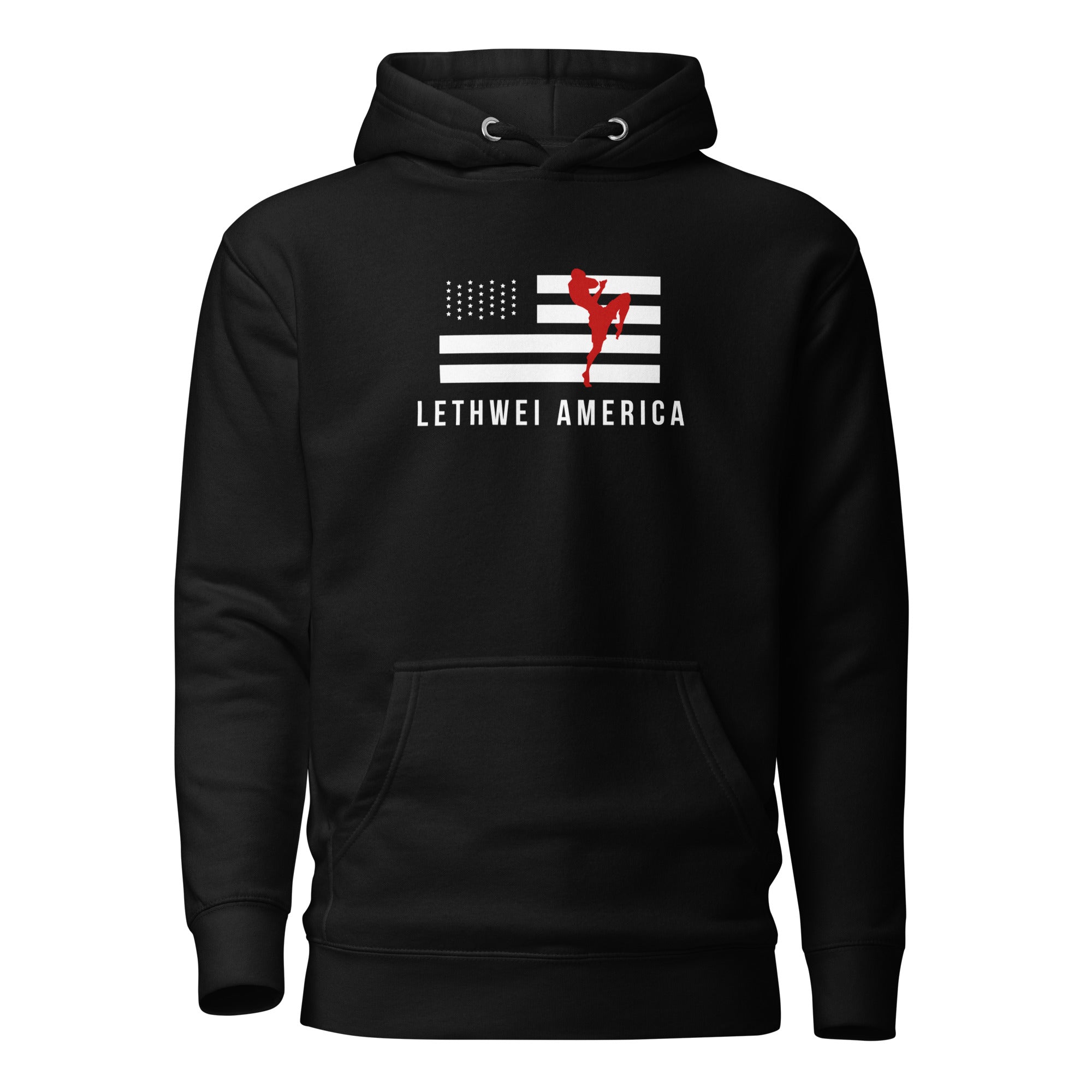 Lethwei America BW Hoodie